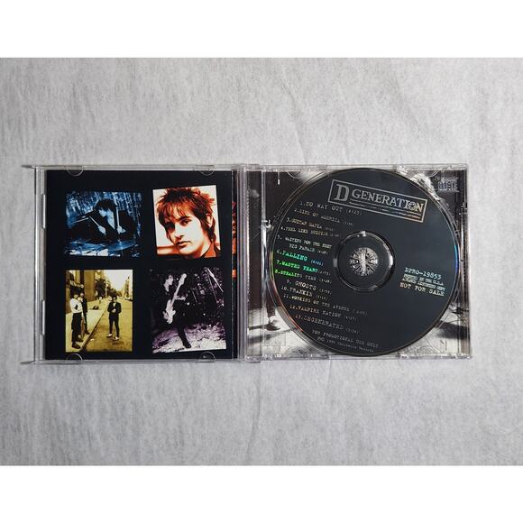 D Generation Debut Album Advanced Promo Copy Tested Rare CD (Chrysalis, 1994) - Picture 3 of 6